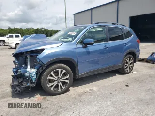 2021 Subaru Forester Limited with VIN JF2SKAUC6MH410727, listed as a Copart auction lot 58692015 with 50,837 mi miles and Salvage title. Bid and sale history available at DreamBid. Image 1.