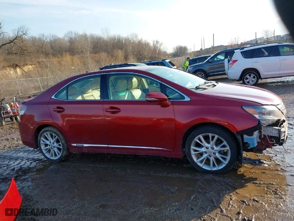 2010 Lexus HS 250h with VIN JTHBB1BA7A2004288, listed as a IAAI auction lot 41669407 with NaN miles. Bid and sale history available at carsss.com. Image 14.