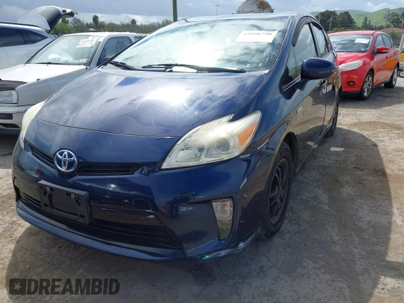2015 Toyota Prius Four with VIN JTDKN3DU4F0443298, listed as a IAAI auction lot 41896720 with 288,809 mi miles and . Bid and sale history available at carsss.com. Image 6.