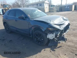2024 Mazda CX-30 S Preferred with VIN 3MVDMBCM3RM613500, listed as a IAAI auction lot 41794147 with 9,344 mi miles and . Bid and sale history available at DreamBid. Image 1.