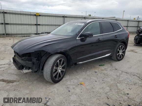 2018 Volvo XC60 Inscription z VIN LYVA22RL4JB096355, wystawiony jako Copart lot #56477115 z przebiegiem 94 404 mil mil oraz Szkoda całkowita • Salvage title. Historia ofert i sprzedaży dostępna na DreamBid. Obrazek 1.