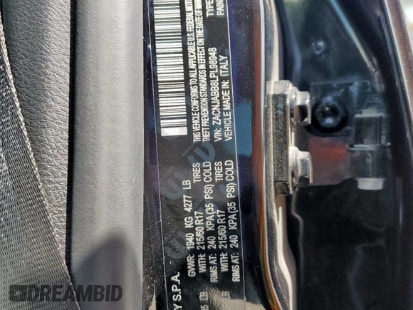 2020 Jeep Renegade Latitude z VIN ZACNJABB8LPL98948, wystawiony jako Copart lot #60265605 z przebiegiem 34 345 mil mil oraz Szkoda całkowita • Salvage title. Historia ofert i sprzedaży dostępna na DreamBid. Obrazek 12.