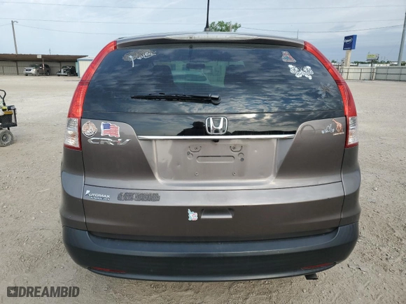 2013 Honda CR-V LX with VIN 3CZRM3H33DG700120, listed as a Copart auction lot 52917745 with 168,370 mi miles and Salvage Title. Bid and sale history available at carsss.com. Image 6.