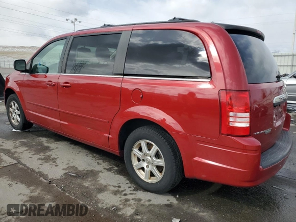 2008 Chrysler Town & Country Touring with VIN 2A8HR54P48R660212, listed as a Copart auction lot 49892765 with 138,365 mi miles and Salvage Title. Bid and sale history available at carsss.com. Image 2.