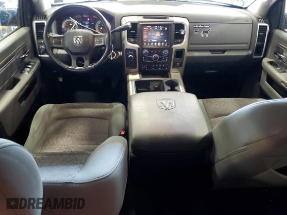 2014 Ram 2500 Big Horn with VIN 3C6UR5DLXEG148093, listed as a Copart auction lot 46716265 with 197,526 mi miles and Salvage Title. Bid and sale history available at carsss.com. Image 8.