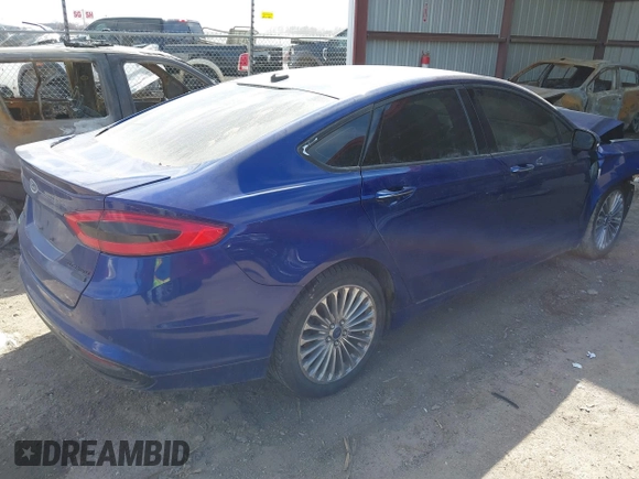 2015 Ford Fusion Titanium with VIN 3FA6P0K99FR283529, listed as a IAAI auction lot 41838984 with 1 mi miles. Bid and sale history available at carsss.com. Image 4.