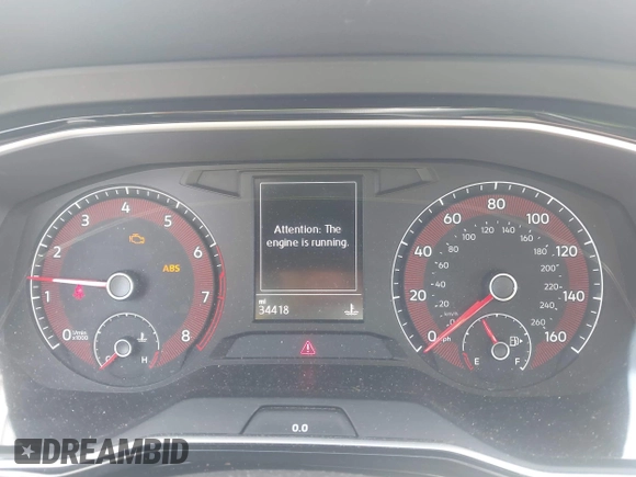 2020 Volkswagen Jetta S with VIN 3VWCB7BU3LM003750, listed as a IAAI auction lot 42259811 with 34,418 mi miles and . Bid and sale history available at DreamBid. Image 7.