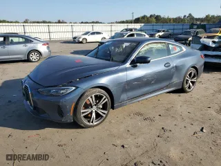 2023 BMW 4 Series 430i xDrive with VIN WBA73AP09PCL95500, listed as a Copart auction lot 75218424 with 0 mi miles and Salvage Title. Bid and sale history available at carsss.com. Image 1.