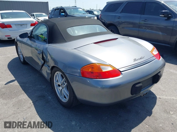 2002 Porsche Boxster with VIN WP0CA29822U623355, listed as a IAAI auction lot 41916973 with 120,102 mi miles and . Bid and sale history available at DreamBid. Image 3.
