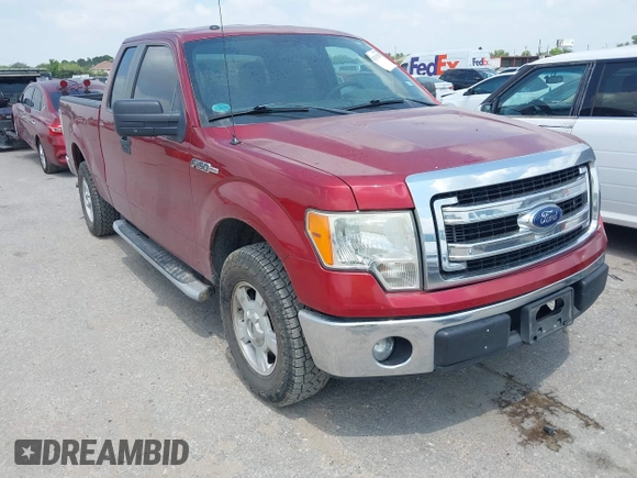 2014 Ford F-150 XL with VIN 1FTEX1CM6EFA61749, listed as a IAAI auction lot 42331252 with 149,090 mi miles and . Bid and sale history available at DreamBid. Image 1.