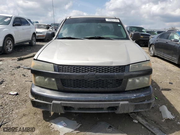 2005 Chevrolet Colorado Z85 with VIN 1GCCS148X58289037, listed as a Copart auction lot 49922174 with 207,322 mi miles and Salvage Title. Bid and sale history available at carsss.com. Image 5.