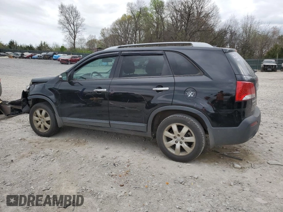 2013 Kia Sorento LX with VIN 5XYKT4A67DG406156, listed as a Copart auction lot 51666395 with 146,981 mi miles and Clean Title. Bid and sale history available at carsss.com. Image 2.