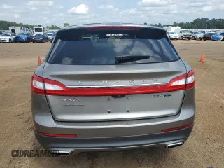 2016 Lincoln MKX Reserve with VIN 2LMTJ6LP9GBL83547, listed as a Copart auction lot 54585795 with 76,884 mi miles and Salvage Title. Bid and sale history available at carsss.com. Image 6.