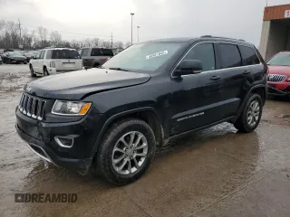 2016 Jeep Grand Cherokee Limited 75th Anniversary with VIN 1C4RJFBGXGC495091, listed as a Copart auction lot 46981845 with 123,908 mi miles and Salvage Title. Bid and sale history available at DreamBid. Image 1.