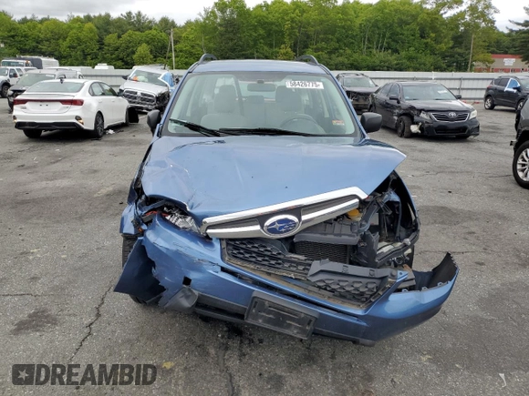 2015 Subaru Forester 2.5i with VIN JF2SJABC6FH549071, listed as a Copart auction lot 58426775 with 129,475 mi miles and Salvage title. Bid and sale history available at DreamBid. Image 5.