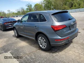2014 Audi Q5 Premium Plus with VIN WA1LFAFP9EA024279, listed as a Copart auction lot 50871584 with 136,483 mi miles and Salvage Title. Bid and sale history available at carsss.com. Image 2.