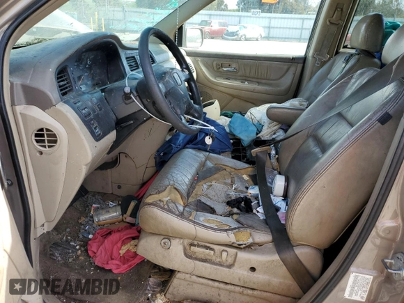 2003 Honda Odyssey EX-L z VIN 5FNRL18043B154662, wystawiony jako Copart lot #52896015 z przebiegiem 216 099 mil mil oraz Szkoda całkowita • Salvage title. Historia ofert i sprzedaży dostępna na DreamBid. Obrazek 7.