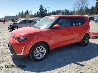 2023 Kia Soul LX with VIN KNDJ23AU9P7191033, listed as a Copart auction lot 53494995 with 20,494 mi miles and Salvage Title. Bid and sale history available at carsss.com. Image 1.