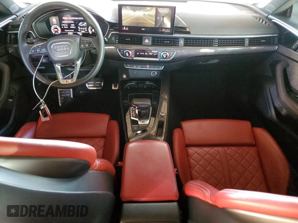 2022 Audi S5 Sportback Premium Plus z VIN WAUC4CF52NA011604, wystawiony jako Copart lot #86558964 z przebiegiem 37 669 mil mil oraz Szkoda całkowita • Salvage title. Historia ofert i sprzedaży dostępna na DreamBid. Obrazek 8.