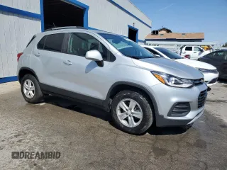 2021 Chevrolet Trax LT with VIN KL7CJPSB2MB330750, listed as a Copart auction lot 54090195 with 112,118 mi miles and Clean Title. Bid and sale history available at carsss.com. Image 4.
