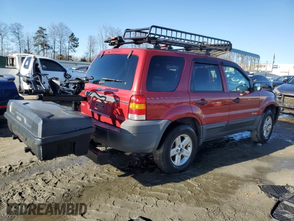 2006 Ford Escape Hybrid with VIN 1FMCU95H76KC00211, listed as a Copart auction lot 88572315 with Not provided miles and Salvage title. Bid and sale history available at DreamBid. Image 3.