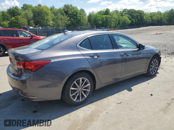 2019 Acura TLX with VIN 19UUB1F33KA003993, listed as a Copart auction lot 56458305 with 118,466 mi miles and Salvage title. Bid and sale history available at DreamBid. Image 3.