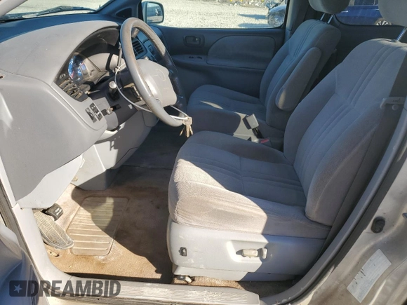 2002 Toyota Sienna LE with VIN 4T3ZF13C22U430158, listed as a Copart auction lot 87132674 with 309,458 mi miles and Salvage Title. Bid and sale history available at carsss.com. Image 7.