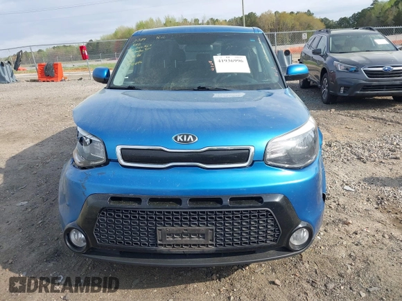 2016 Kia Soul + with VIN KNDJP3A55G7330696, listed as a IAAI auction lot 41936996 with 135,546 mi miles. Bid and sale history available at carsss.com. Image 12.