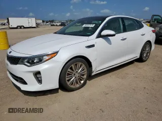 2018 Kia Optima SX with VIN 5XXGV4L29JG215607, listed as a Copart auction lot 58397575 with 88,595 mi miles and Clean title. Bid and sale history available at DreamBid. Image 1.