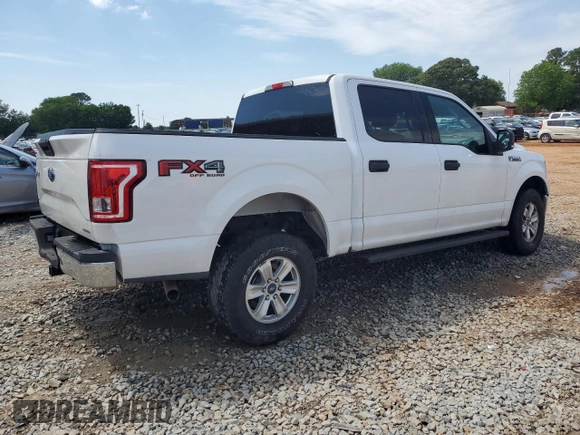 2016 Ford F-150 XLT with VIN 1FTEW1EF0GFC00343, listed as a Copart auction lot 56992855 with 166,280 mi miles and Salvage title. Bid and sale history available at DreamBid. Image 3.
