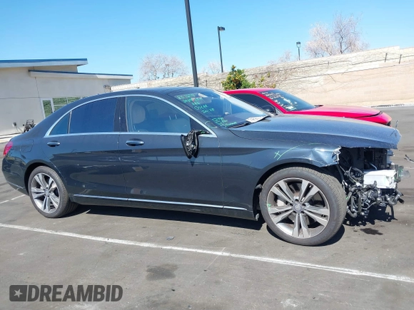 2015 Mercedes-Benz S 550e with VIN WDDUG6DB7FA104618, listed as a IAAI auction lot 41593622 with 59,127 mi miles and . Bid and sale history available at DreamBid. Image 14.