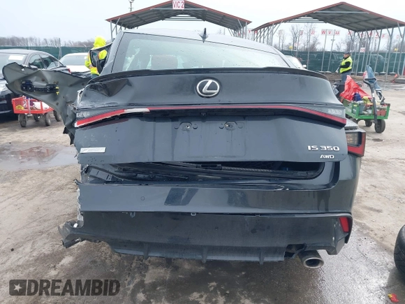 2021 Lexus IS 350 F Sport with VIN JTHGZ1E29M5019271, listed as a IAAI auction lot 41535467 with 57,417 mi miles and . Bid and sale history available at DreamBid. Image 20.
