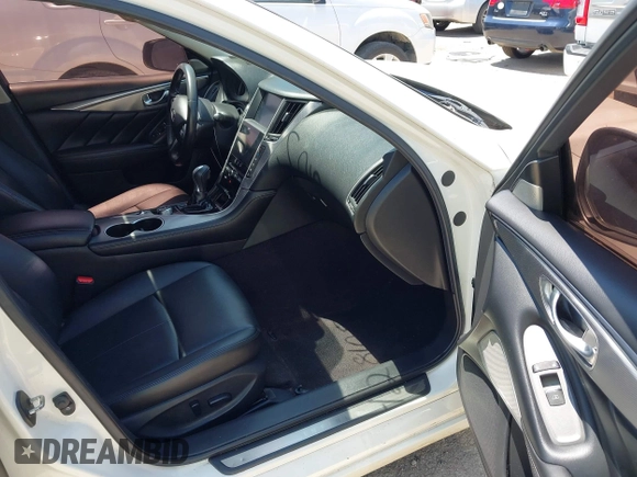 2017 Infiniti Q50 Premium z VIN JN1EV7AP5HM736810, wystawiony jako IAAI lot #42478105 z przebiegiem 186 935 mil mil oraz . Historia ofert i sprzedaży dostępna na DreamBid. Obrazek 5.