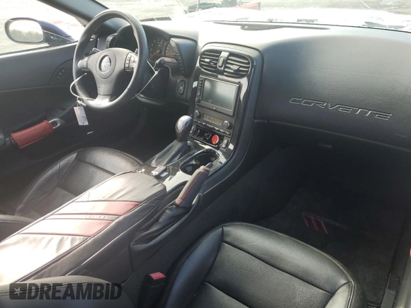 2013 Chevrolet Corvette Grand Sport 3LT with VIN 1G1YW2DWXD5101091, listed as a Copart auction lot 42223795 with 123,710 mi miles and Salvage title. Bid and sale history available at DreamBid. Image 8.