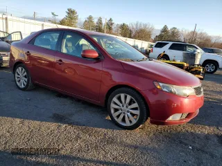 2011 Kia Forte SX with VIN KNAFW4A34B5376907, listed as a Copart auction lot 83527864 with 192,606 mi miles and Salvage Title. Bid and sale history available at carsss.com. Image 4.