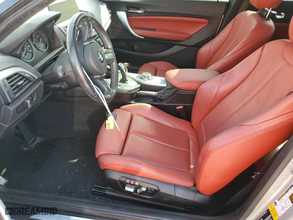 2017 BMW 2 Series M240i with VIN WBA2G1C38HV639531, listed as a Copart auction lot 74991384 with 89,581 mi miles and Non Repairable. Bid and sale history available at carsss.com. Image 7.