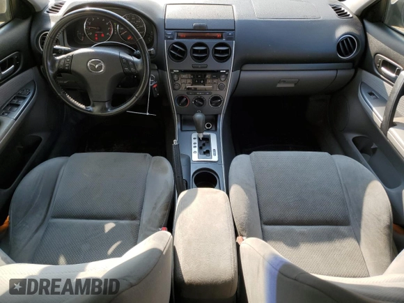2007 Mazda 6 S Sport VE with VIN 1YVHP82D975M55949, listed as a Copart auction lot 71044844 with 138,924 mi miles and Clean Title. Bid and sale history available at carsss.com. Image 8.