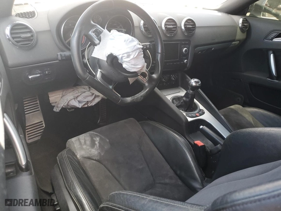 2008 Audi TT 3.2L with VIN TRUDD38J181039129, listed as a Copart auction lot 77385424 with 0 mi miles and Salvage Title. Bid and sale history available at carsss.com. Image 8.