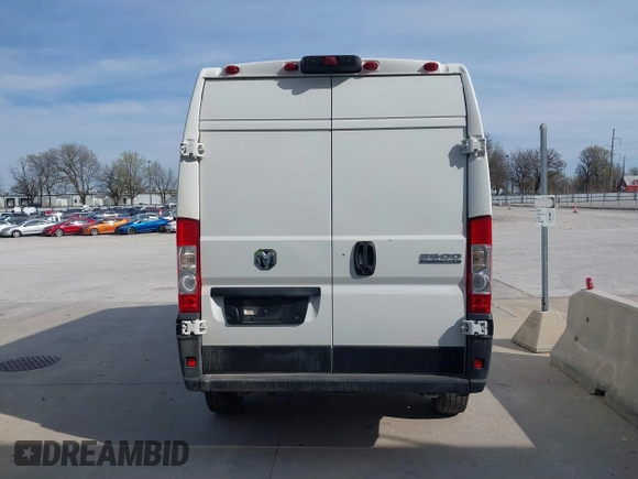 2024 Ram ProMaster Cargo Tradesman with VIN 3C6LRVDG0RE121355, listed as a IAAI auction lot 41891170 with 22,837 mi miles and . Bid and sale history available at DreamBid. Image 16.