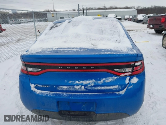 2016 Dodge Dart SE with VIN 1C3CDFAA0GD650532, listed as a IAAI auction lot 41222859 with 115,068 mi miles. Bid and sale history available at carsss.com. Image 16.