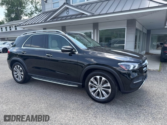 2021 Mercedes-Benz GLE 350 with VIN 4JGFB4KE9MA392637, listed as a IAAI auction lot 42580643 with 92,654 mi miles and . Bid and sale history available at DreamBid. Image 1.