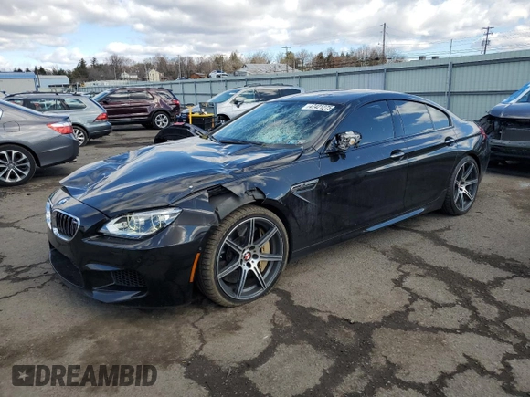 2014 BMW M6 with VIN WBS6C9C54ED467332, listed as a Copart auction lot 47421275 with 33,910 mi miles and Salvage title. Bid and sale history available at DreamBid. Image 1.