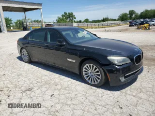2009 BMW 7 Series 750Li with VIN WBAKB83599CY57659, listed as a Copart auction lot 55049645 with Not Provided miles and Clean Title. Bid and sale history available at DreamBid. Image 4.