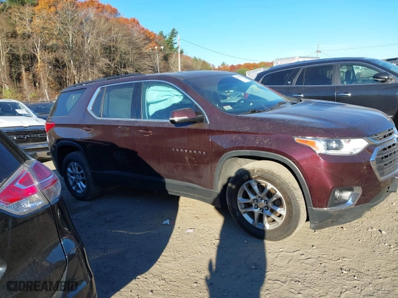 2019 Chevrolet Traverse LT Cloth with VIN 1GNEVGKW0KJ103392, listed as a IAAI auction lot 40702731 with 77,025 mi miles. Bid and sale history available at carsss.com. Image 13.