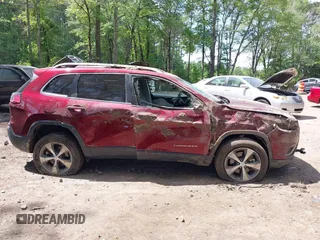 2020 Jeep Cherokee Limited with VIN 1C4PJMDN8LD602361, listed as a IAAI auction lot 42297391 with 34,170 mi miles and . Bid and sale history available at DreamBid. Image 14.