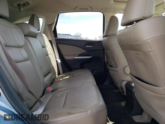 2013 Honda CR-V EX-L with VIN 2HKRM3H70DH523834, listed as a Copart auction lot 47344645 with 163,845 mi miles and Salvage Title. Bid and sale history available at DreamBid. Image 12.
