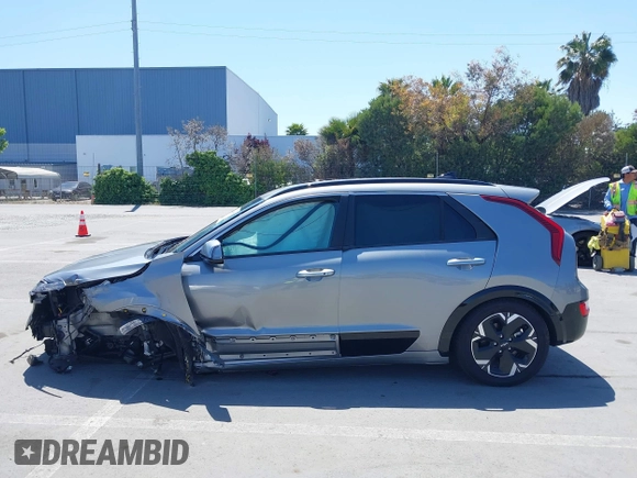 2024 Kia Niro Wind with VIN KNDCR3L13R5082380, listed as a IAAI auction lot 42185502 with 52,673 mi miles and . Bid and sale history available at DreamBid. Image 14.