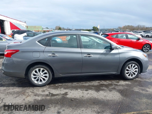2019 Nissan Sentra SV with VIN 3N1AB7AP5KY357883, listed as a IAAI auction lot 41783436 with 89,636 mi miles and . Bid and sale history available at DreamBid. Image 13.