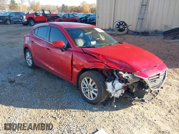 2016 Mazda 3 i Touring with VIN JM1BM1L75G1341569, listed as a IAAI auction lot 40962391 with 156,290 mi miles and . Bid and sale history available at DreamBid. Image 1.