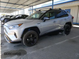 2021 Toyota RAV4 Hybrid XSE с VIN 4T3E6RFV7MU040055, выставлен на аукционе Copart как лот 64326605 с пробегом 33 820 миль миль и Списание • Salvage title. История ставок и продаж доступна на DreamBid. Изображение 1.